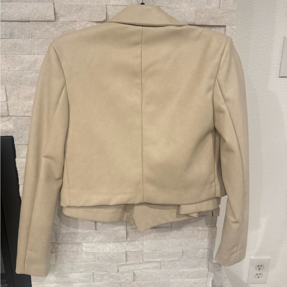 7 for all mankind short set size XS faux leather - Picture 3 of 8